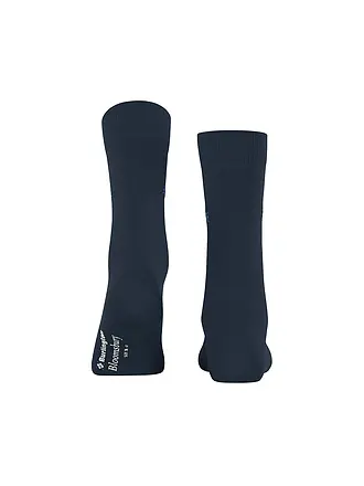 BURLINGTON | Chaussettes femme BLOOMSBURY 36-41 gris clair | dunkelblau